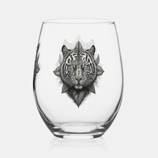 Weinglas Weinglas Ohne Stiel (Rückseite)