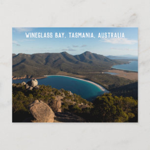 Weinglasbucht, Tasmanien, Australien Postkarte