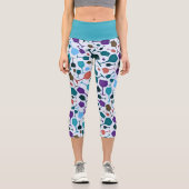 Weingläser! Capri Leggings (Vorderseite)