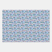 Weingläser! Geschenkpapier Set (Vorderseite 2)