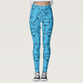 Weingläser Leggings (Vorderseite)
