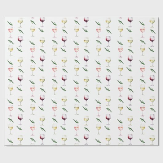 Weingläser Weihnachtsgeschenk Neuheit Packpapier (Flach)