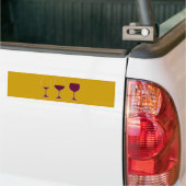 Weingläser Wein Gläser glasses of wine Autoaufkleber (Auf Lkw)