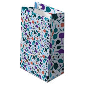 Weingläser! Weinbeutel Kleine Geschenktüte (Rückseite Schrägansicht)