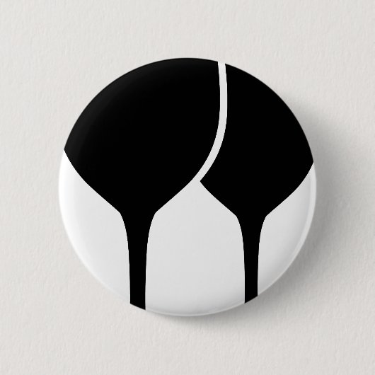 Weinglasikone Button (Vorderseite)