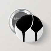 Weinglasikone Button (Vorne & Hinten)