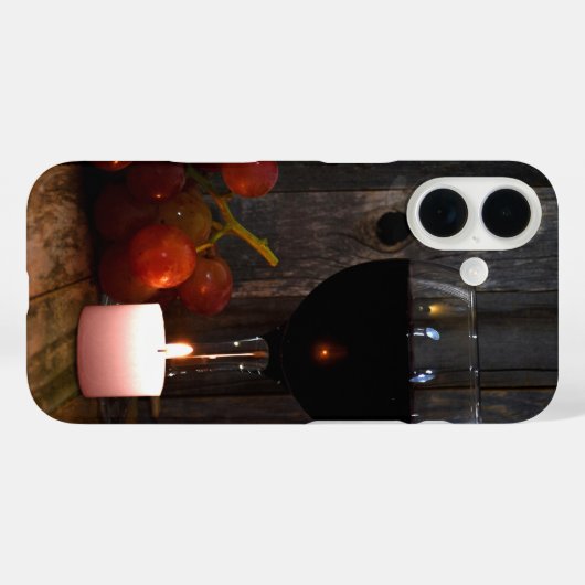Weinglühen Case-Mate iPhone Hülle (Rückseite (Horizontal))