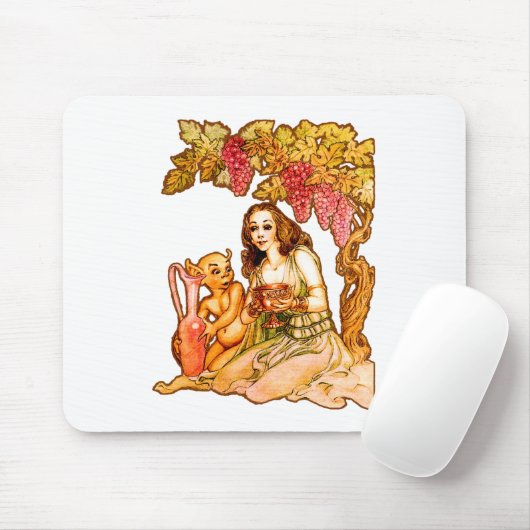 Weingöttin Mousepad (Mit Mouse)