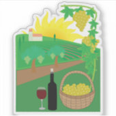 Weingut Aufkleber (Vorderseite)