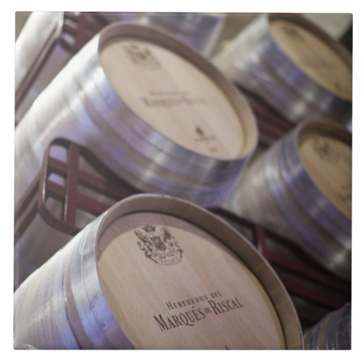 Weingut Bodega Marques de Riscal, Weinkeller Fliese (Vorderseite)