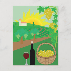 Weingut Postkarte