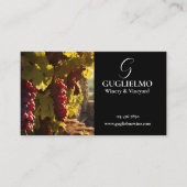 Weingut Visitenkarte (Vorderseite)