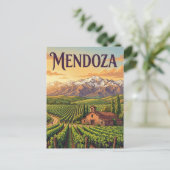 Weingüter im Uco-Tal Postkarte (Stehend Vorderseite)