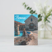 Weingüter von Florence (Texas) Postkarte (Stehend Vorderseite)