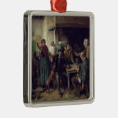 Weinhandlung Montag, 1858 Silbernes Ornament (Rechts)