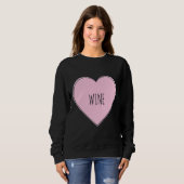 Weinherz Sweatshirt (Vorne ganz)