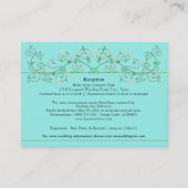 Weinherz Trellis auf Blue Enclosure Card Begleitkarte (Vorderseite)