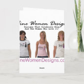 Weinhexenkarte Halloween Karte (Rückseite)