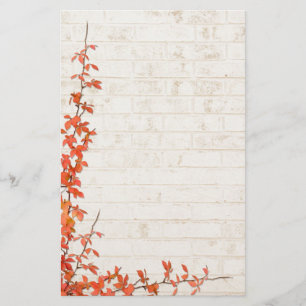 Weinhochzeit im Herbst Briefpapier