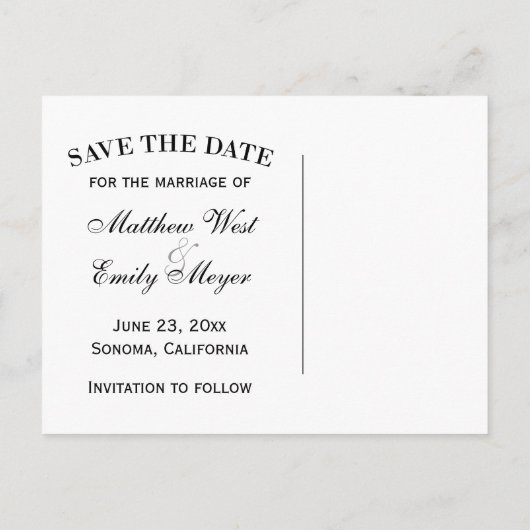 Weinhofssehen speichern das Datum der Postkarten (Rückseite)