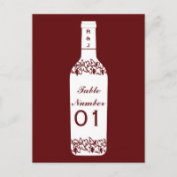 Weinhofssehen Tischnummern