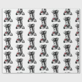 Weinhund Geschenkpapier (Flach)