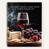 Weinideen noch Leben Notizblock (Vorderseite)