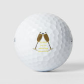 Weinjubeln Golfball (Vorderseite)