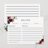 Weinkarte der Bordeaux-Marine Postkarte (Vorne/Hinten)