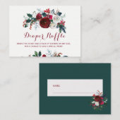 Weinkarte für die Verlosung von Weinpeony Babydusc Begleitkarte (Vorne/Hinten)