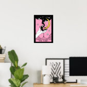 Weinkarte mit Tarot Poster (Heimbüro)