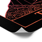 Weinkarte mit Tarot Poster (Ecke)