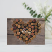 Weinkarte Nr. 2 Einladung (Stehend Vorderseite)