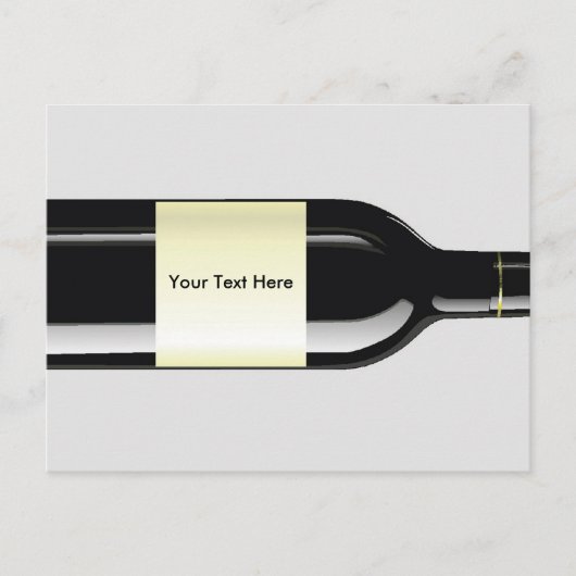 Weinkarte Postkarte (Vorderseite)