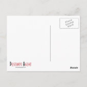 Weinkarte Postkarte (Rückseite)