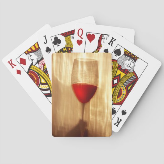 Weinkarten, Standard-Indexseiten. Spielkarten (Rückseite)