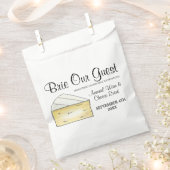 Weinkäsesorten Cocktail Party Brie Unser Gast Geschenktütchen (Ausgeschnitten)