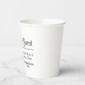 Weinkäsesorten Cocktail Party Brie Unser Gast Pappbecher (Links)