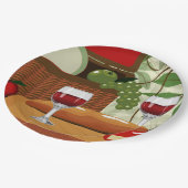 Weinkäsesorten Picnic Party Teller (Schrägansicht)