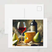Weinkäsespeare, Postkarte (Vorne/Hinten)