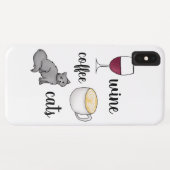 Weinkekse Hungernde Niedliche Katze Lover Case-Mate iPhone Hülle (Rückseite (Horizontal))
