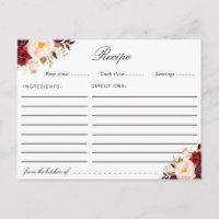 Weinkeller Bordeaux Rosa Blumenkarte