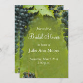 Weinkeller Brautparty Einladung (Vorne/Hinten)