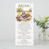 Weinkeller Einladung (Stehend Vorderseite)