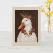 Weinkeller-Grußkarte Karte (Gelbe Blume)