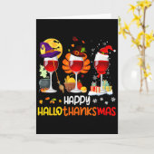 Weinkeller Halloween Erntedank Weihnachtsfest Happ Karte (Gelbe Blume)