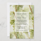 Weinkeller Hochzeit Einladung (Vorderseite)