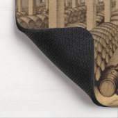 Weinkeller in Jerez de la Frontera Mousepad (Ecke)