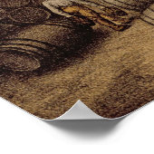 Weinkeller in Jerez de la Frontera Poster (Ecke)