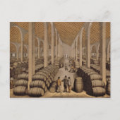 Weinkeller in Jerez de la Frontera Postkarte (Vorderseite)